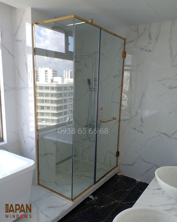 Báo giá phòng tắm kính cửa mở Báo giá phòng tắm kính cửa mở