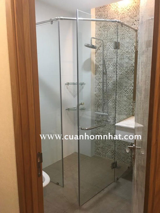Phòng tắm kính cường lực 10mm Phòng tắm kính cường lực 10mm