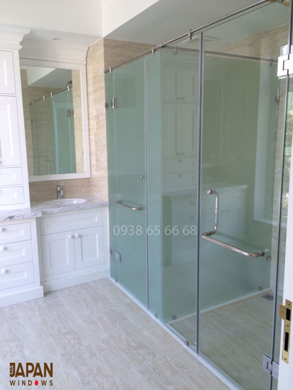 Vách ngăn phòng tắm kính đẹp Vách ngăn phòng tắm kính đẹp